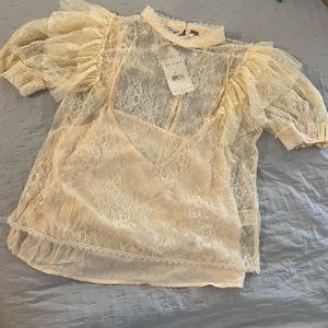 Free People
Secret Admirer Blouse